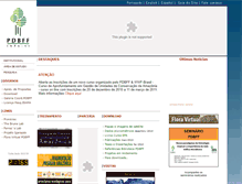 Tablet Screenshot of pdbff.inpa.gov.br